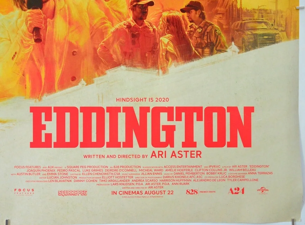 EDDINGTON (2025) Original Cinema Quad Poster - Joaquin Phoenix, Pedro Pascal, изображение 5