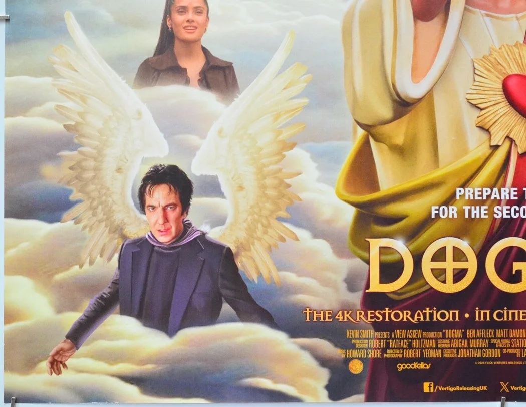 DOGMA (25th Anniversary Release) Original Cinema Quad Film Poster - Kevin Smith, изображение 4