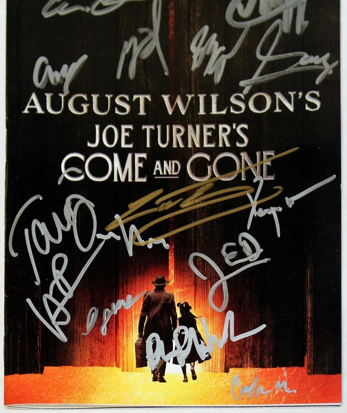 JOE TURNER'S COME & GONE Partial Cast Cedric, Taraji P. Henson Signed Playbill, image 3
