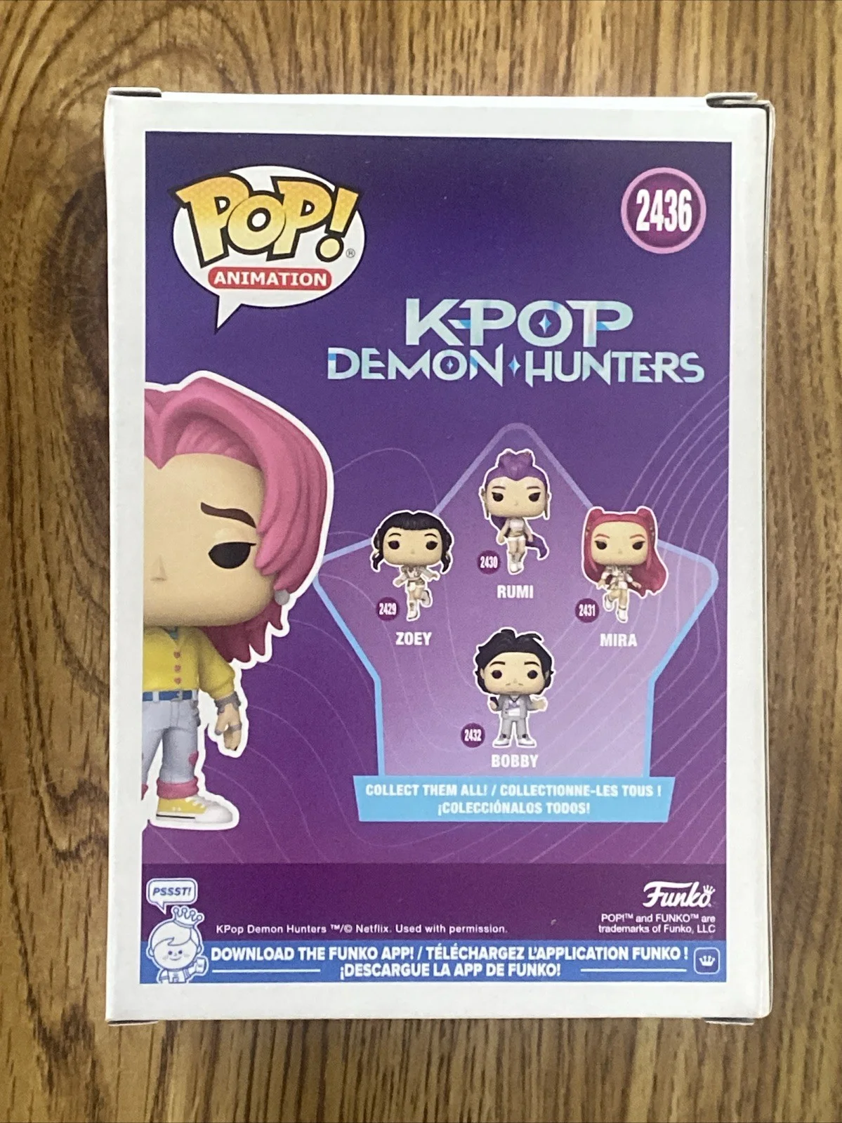 Joel Kim Booster — Joel Kim Booster Autographed ‘K-Pop Demon Hunters’ Funko Pop #2436 Romance Saja, изображение 4