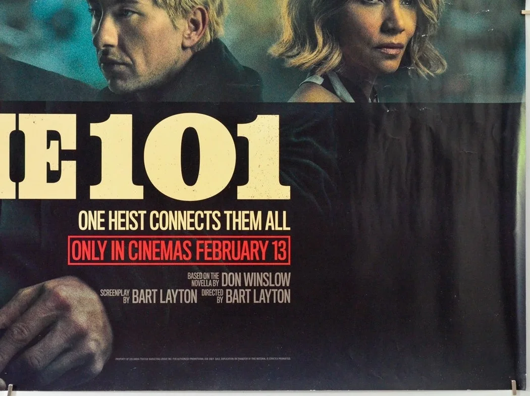 CRIME 101 (2026) Original Quad Movie Poster - Chris Hemsworth, Mark Ruffalo, изображение 5