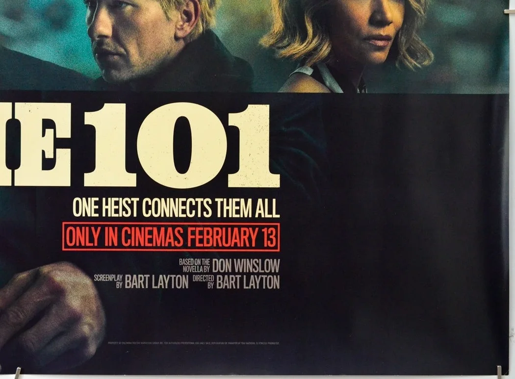 CRIME 101 (2026) Original Quad Cinema Poster - Chris Hemsworth, Mark Ruffalo, image 5