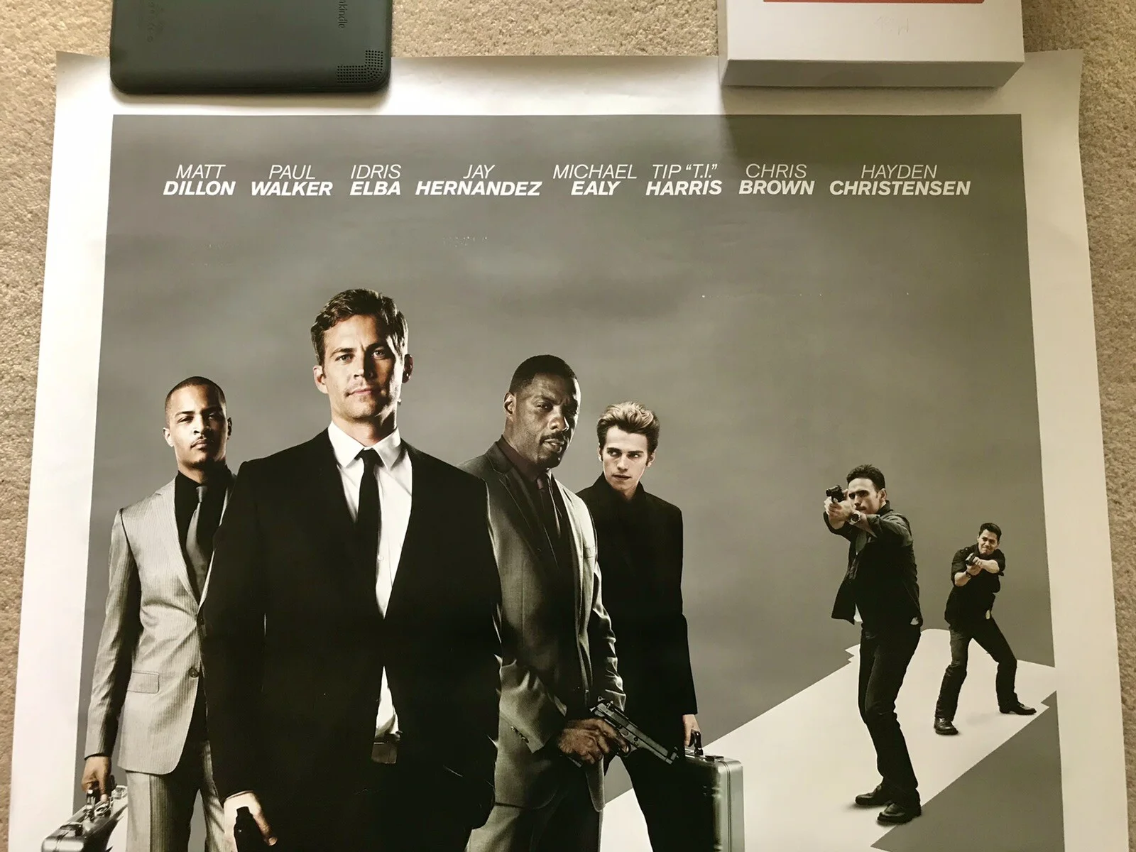 TAKERS Original ADVANCED DS Movie Poster PAUL WALKER CHRIS BROWN MATT DILLON, изображение 2