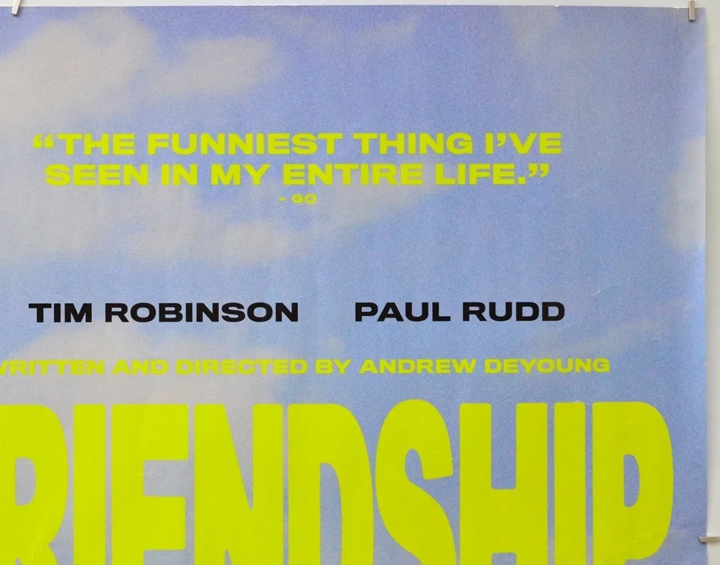 FRIENDSHIP (2025) Original Cinema Quad Film Poster - Tim Robinson, Paul Rudd, изображение 3