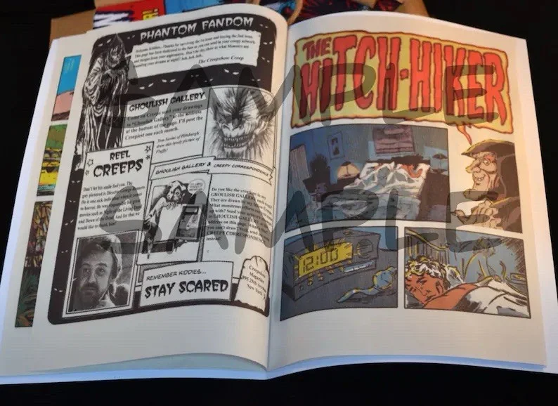 Creepshow 2 Comic Replica Prop Horror - very rare item, image 4