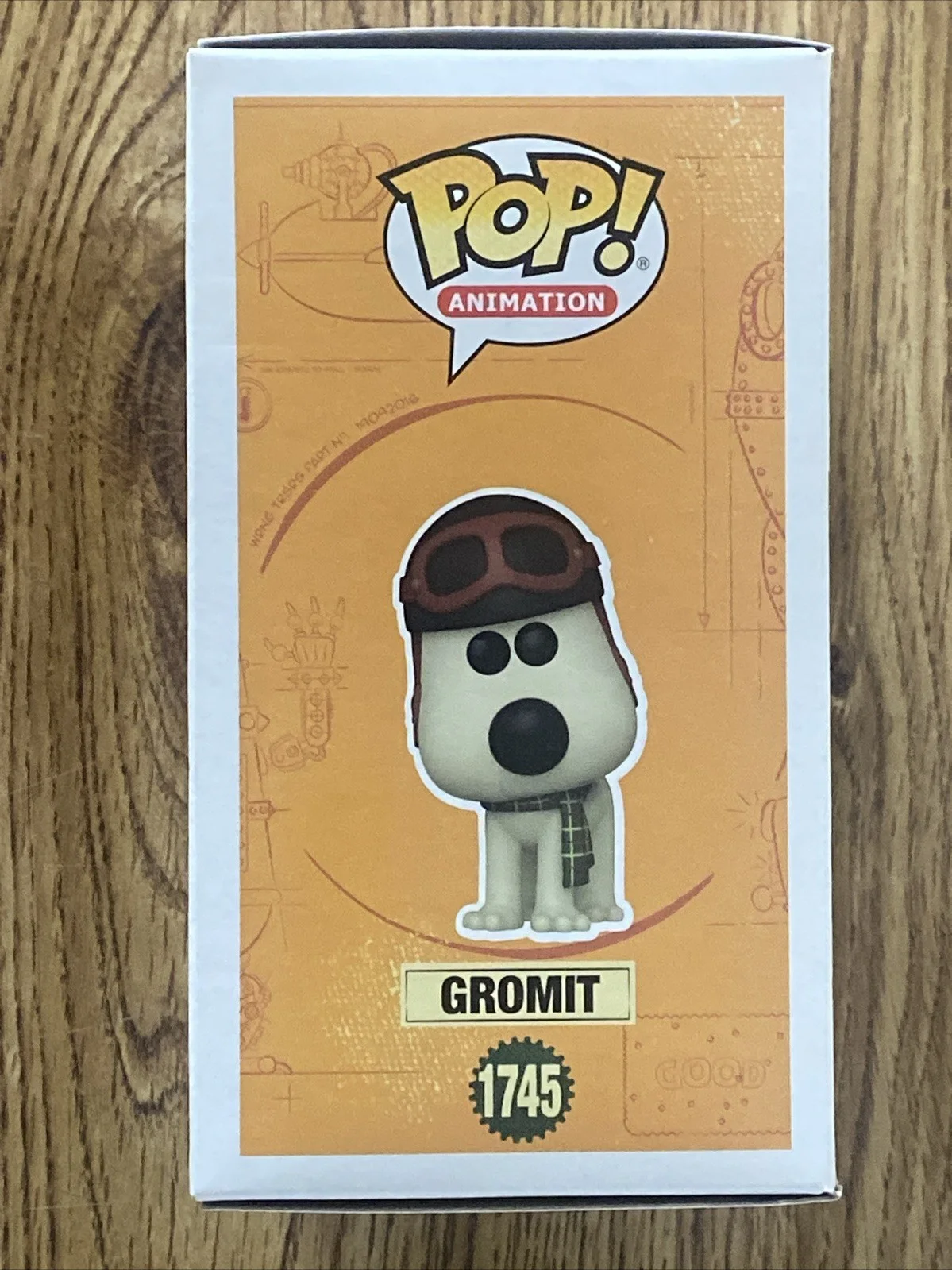 Nick Park — Nick Park Autographed Gromit Funko Pop ‘Wallace & Gromit’ Creator, image 5
