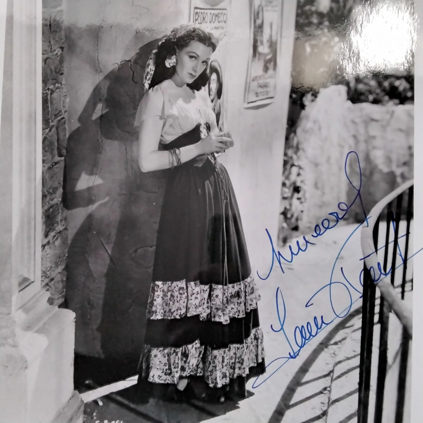 Jean Kent Signed Photo 40s Movie Actress Caravan Good-Time Girl Browning Version, изображение 2