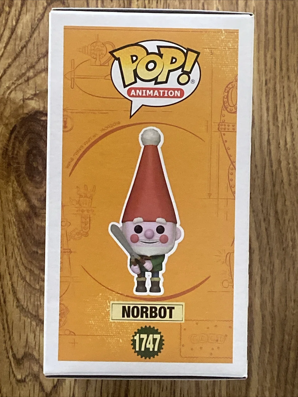 Nick Park — Nick Park Autographed Norbot Funko Pop ‘Wallace & Gromit’ Creator, image 5