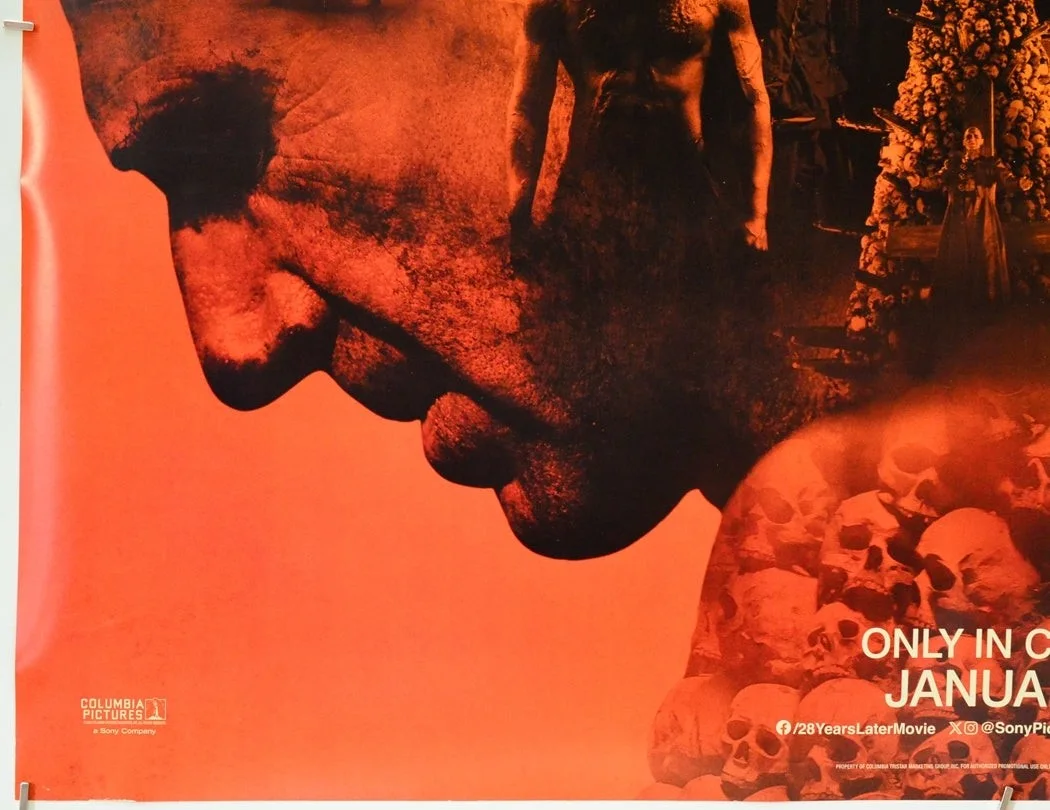 28 YEARS LATER: THE BONE TEMPLE (2026) Original Cinema Quad Film Poster, изображение 4