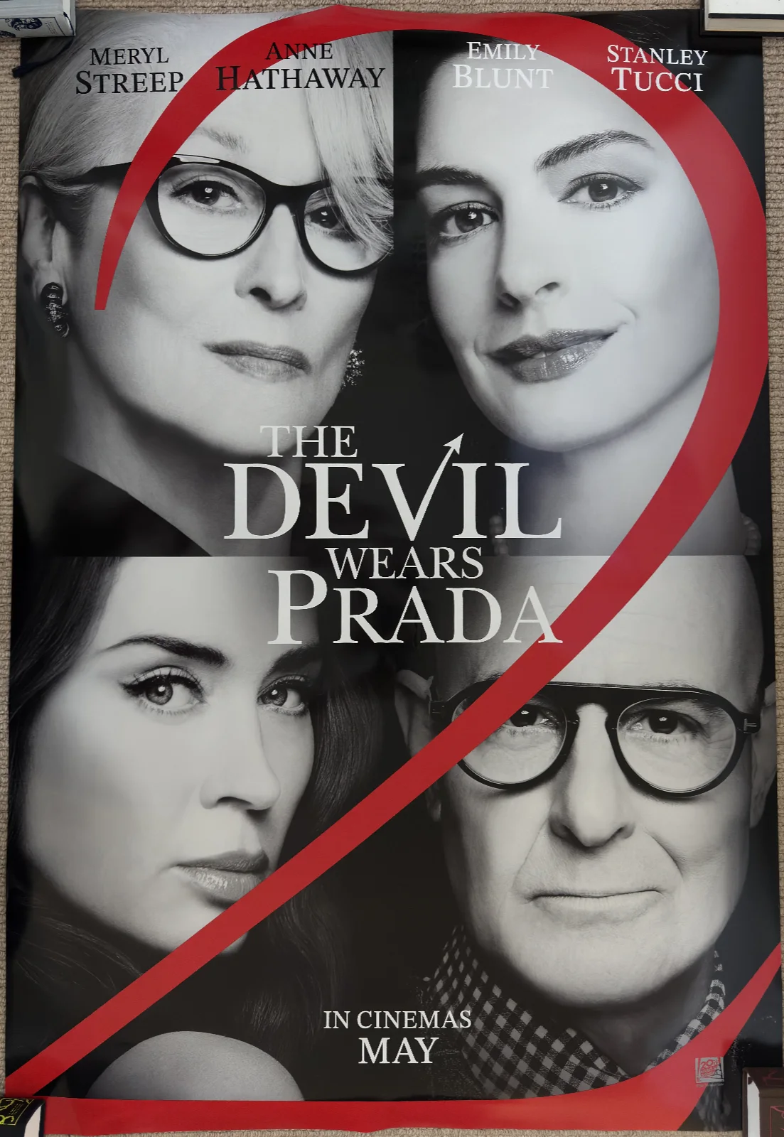Devil Wears Prada 2 - Ex-Cinema Display Poster - High Quality A-Frame Poster, image 4