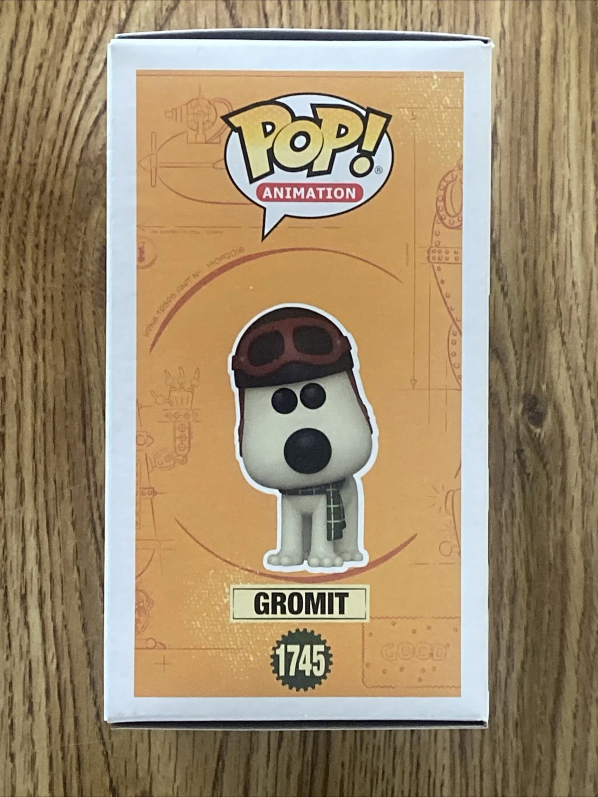 Nick Park — Nick Park Autographed Gromit Funko Pop ‘Wallace & Gromit’ Creator, image 5