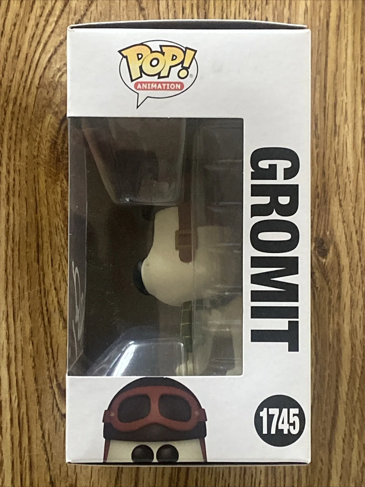 Nick Park — Nick Park Autographed Gromit Funko Pop ‘Wallace & Gromit’ Creator, image 3
