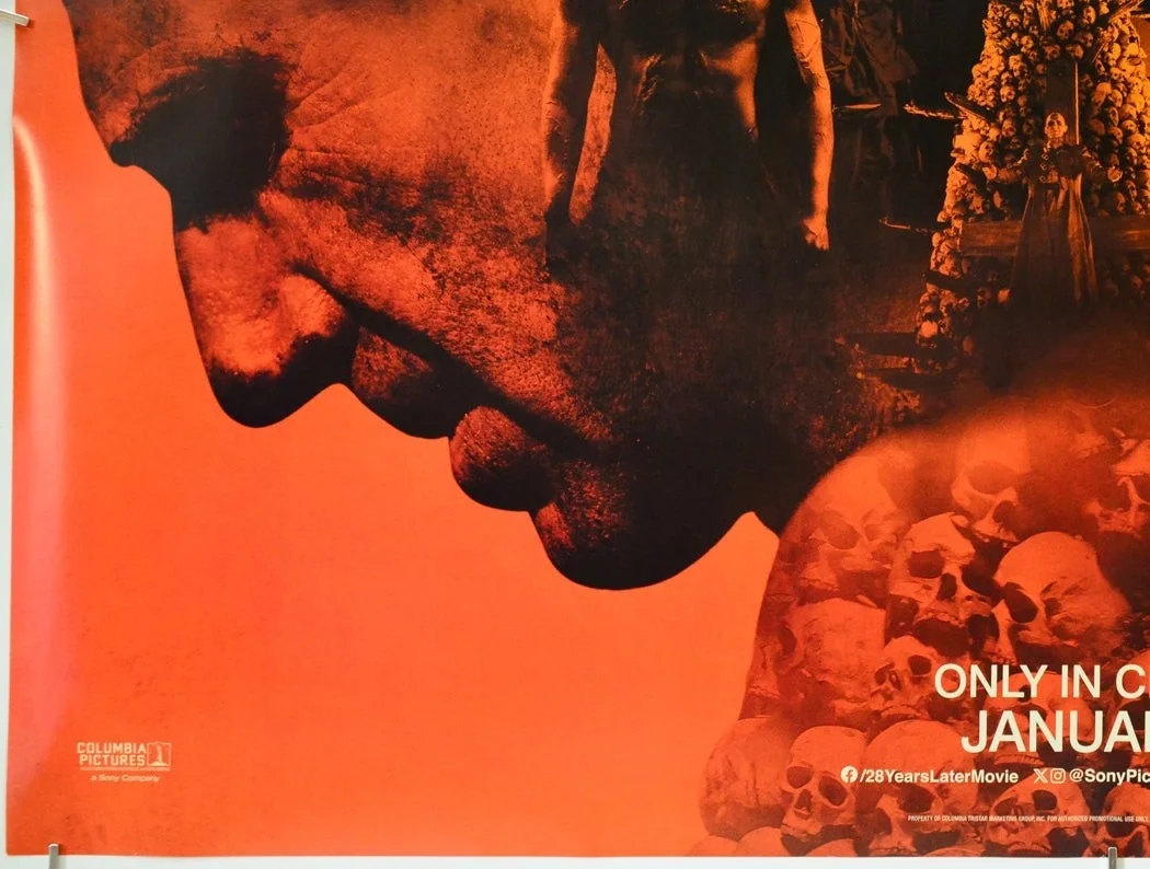 28 YEARS LATER: THE BONE TEMPLE (2026) Original Cinema Quad Movie Poster, изображение 4