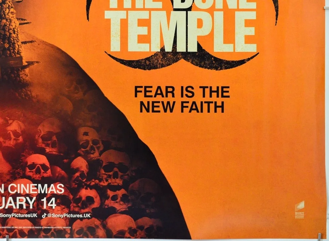 28 YEARS LATER: THE BONE TEMPLE (2026) Original Cinema Quad Movie Poster, изображение 5