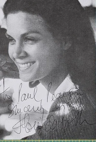 Florinda Bolkan — Florinda Bolkan - Brazilian actress & model - Rare signed inscribed photo 4 x 6, изображение 2