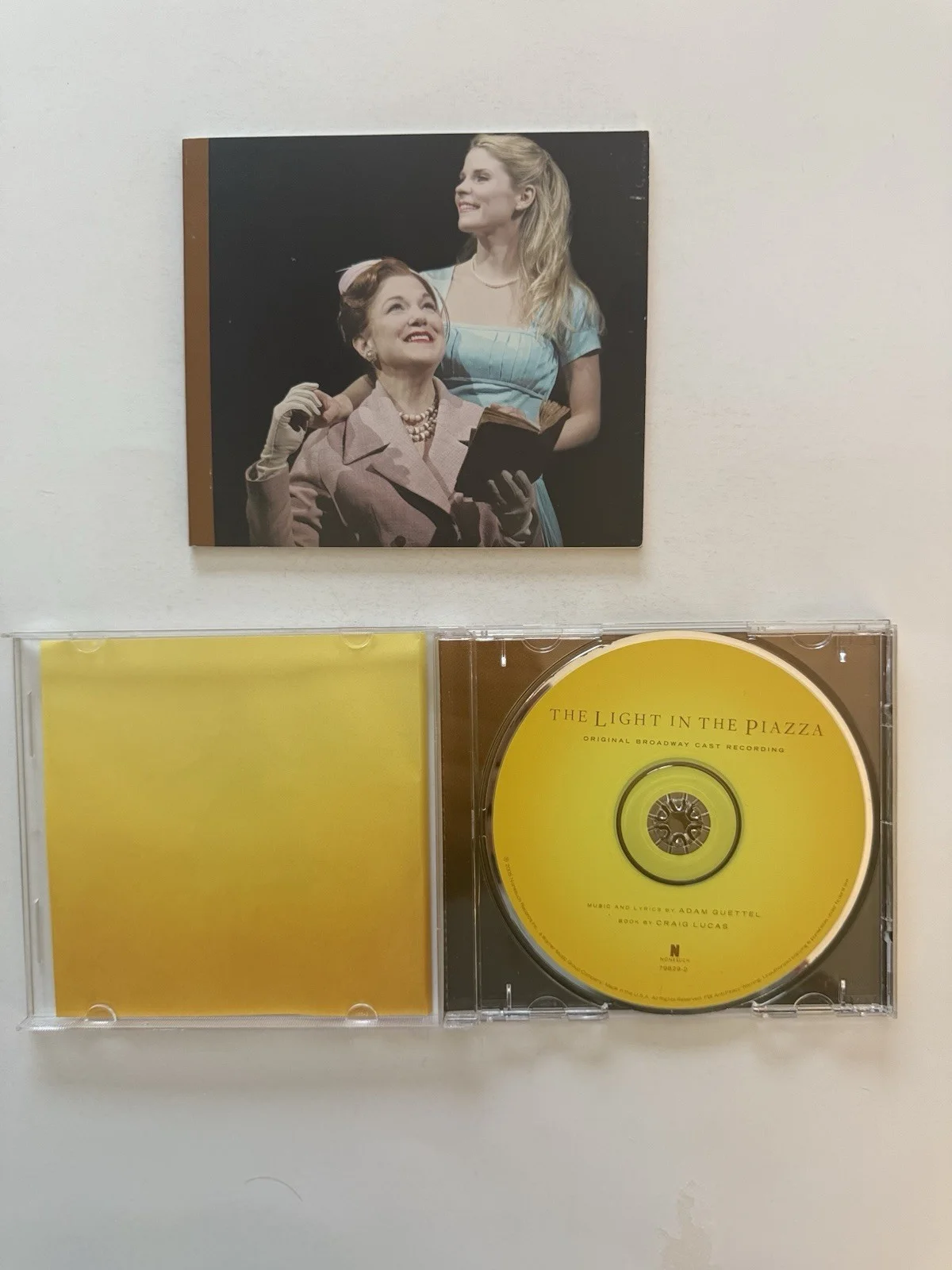 THE LIGHT IN THE PIAZZA Signed CD Kelli O'Hara Matthew Morrison Broadway Cast, image 3