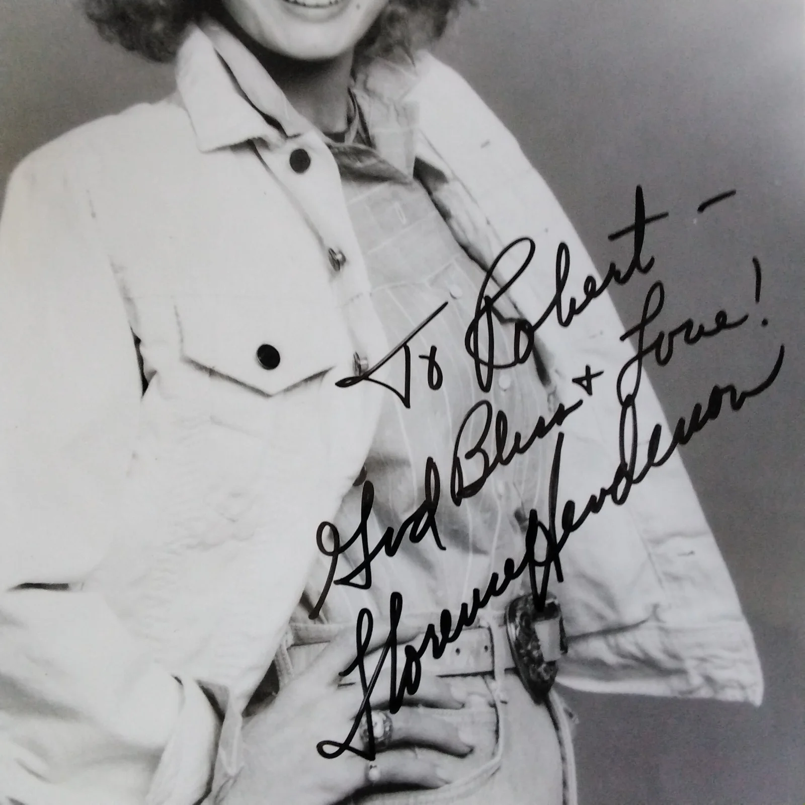 Florence Henderson SIGNED Photo 70s TV Actress The Brady Brunch Country Kitchen, изображение 4