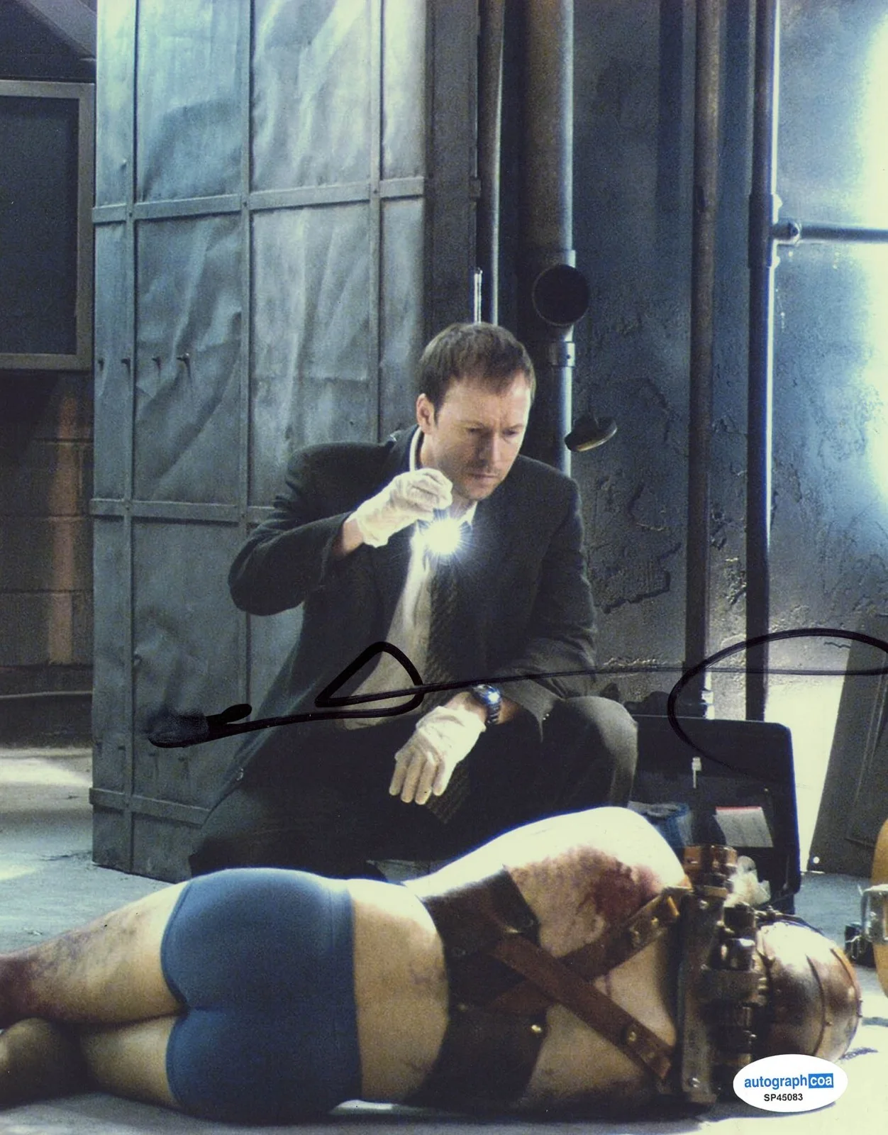 Donnie Wahlberg — Donnie Wahlberg signed "SAW II" 8x10 Photo EXACT PROOF Autograph Jigsaw ACOA COA, изображение 4
