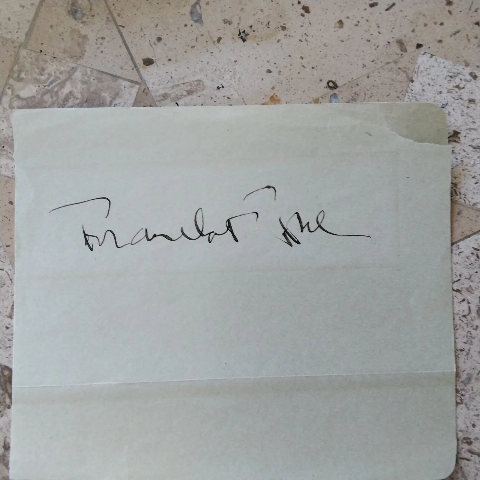 Franchot Tone SIGNED Paper Photo 30s MGM Film Actor Crawford Davis Mutiny Bounty, изображение 4