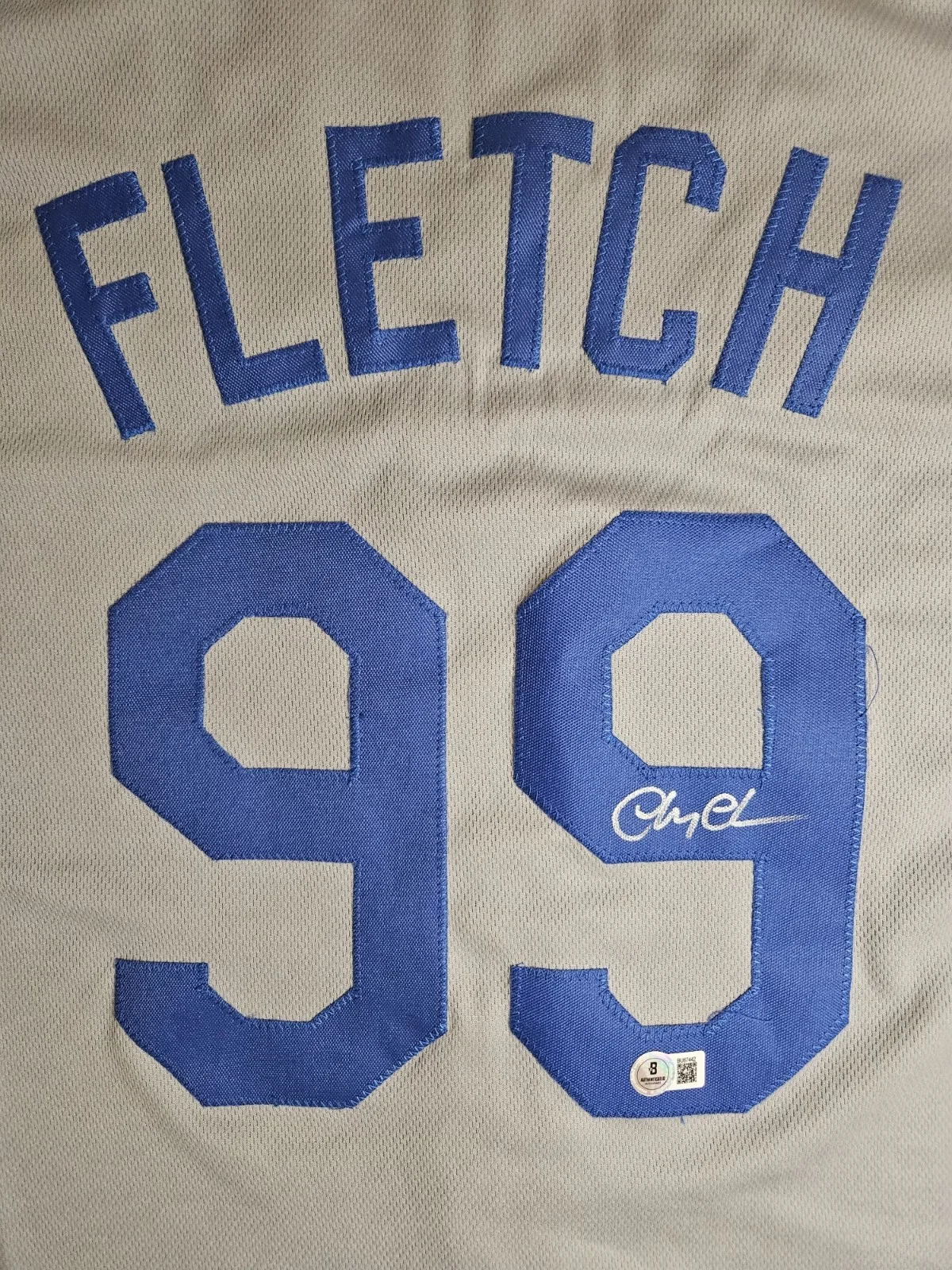 Chevy chase — AUTO CHEVY CHASE SIGNED FLETCH JERSEY BECKETT CERTIFIED AUTHENTIC AUTOGRAPH 💰, image 2