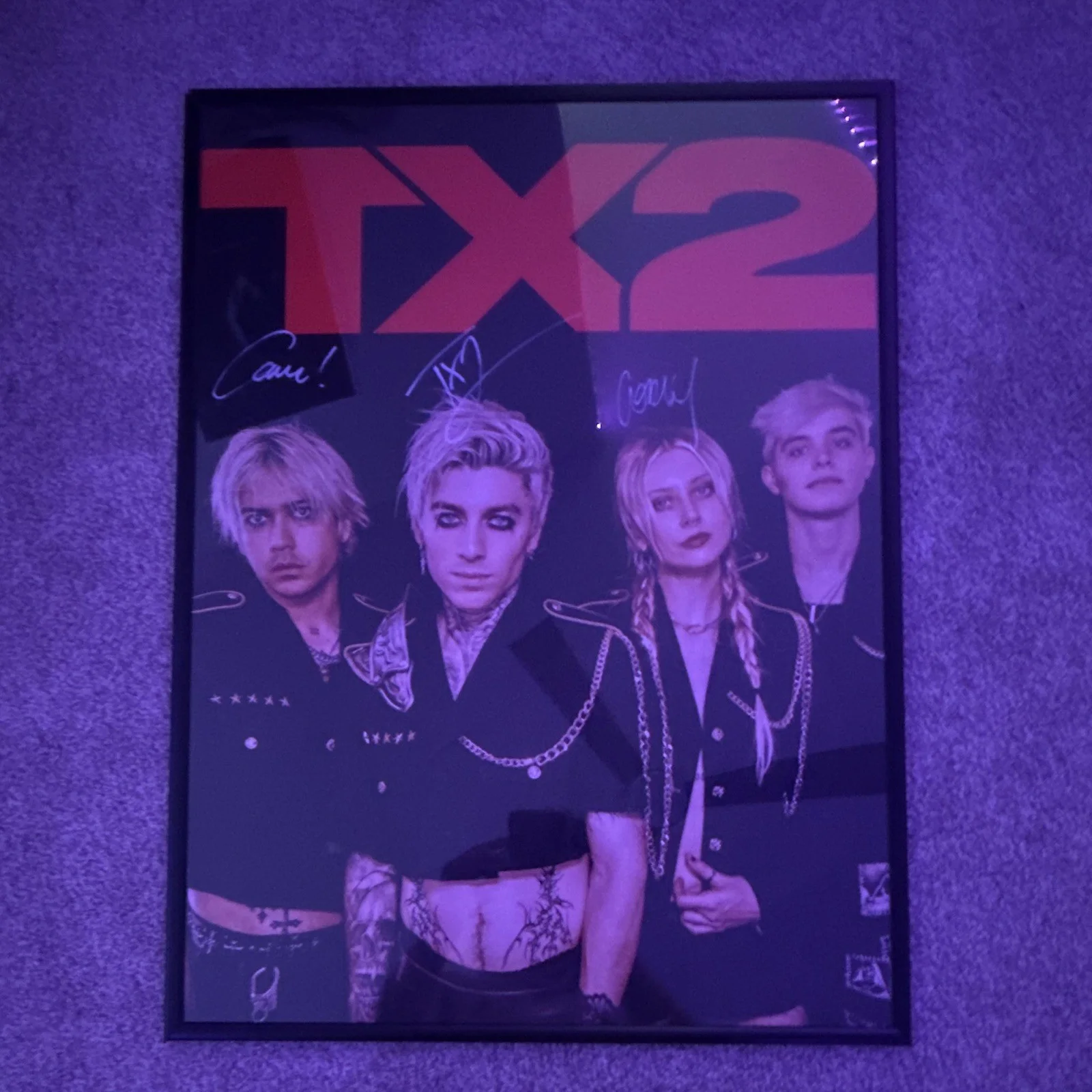 Signed tx2 poster, image 2