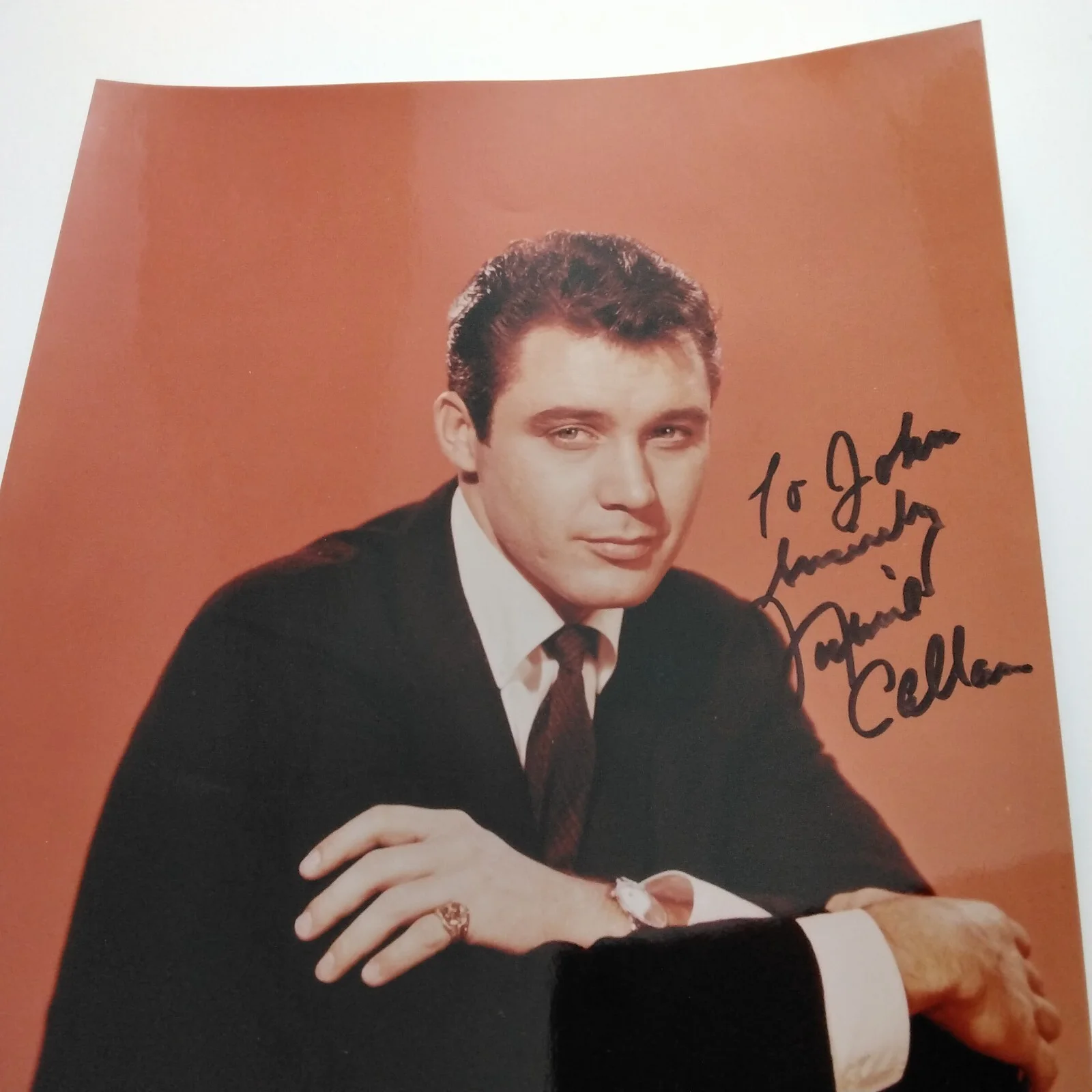 Michael Callan Signed Photo Movie TV Actor Cat Ballou Gidget Magnificent 7 Ride, изображение 2