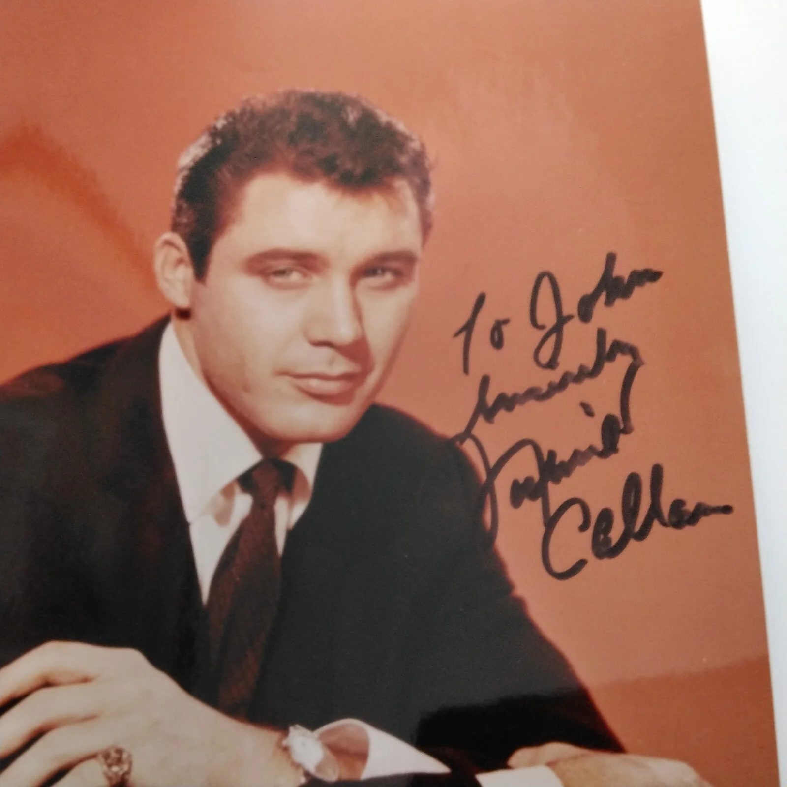 Michael Callan Signed Photo Movie TV Actor Cat Ballou Gidget Magnificent 7 Ride, изображение 3