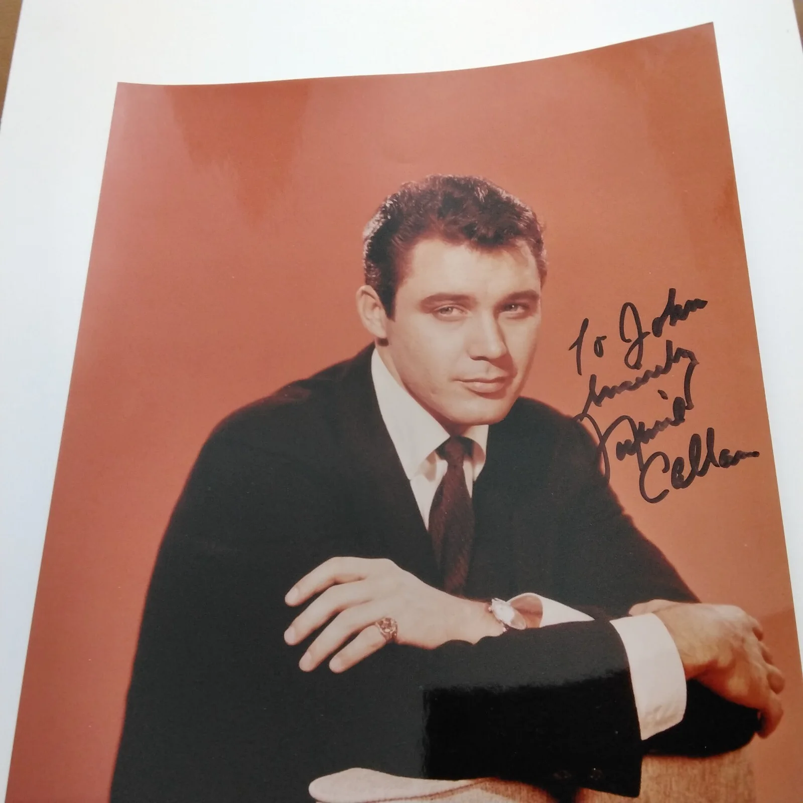 Michael Callan Signed Photo Movie TV Actor Cat Ballou Gidget Magnificent 7 Ride, изображение 5