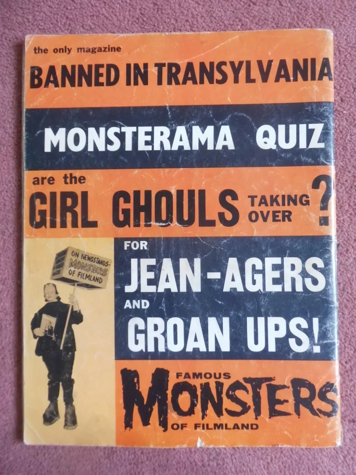FAMOUS MONSTERS #2 (1958) very good condition (4.0), image 3