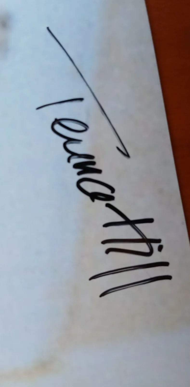 Terence Hill — Terence Hill, My Name ist Nobody, Signed Autographed 12x8 Photo, image 3