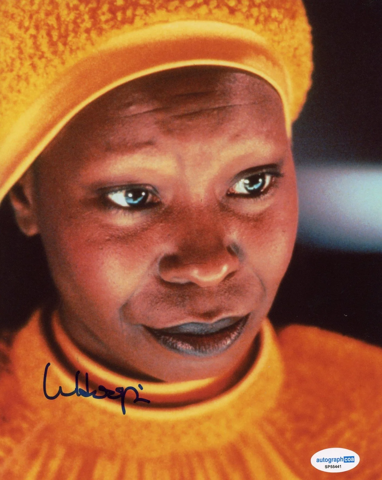 Whoopi Goldberg — Whoopi Goldberg "Star Trek: TNG" Autograph SIGNED 'Guinan' 8x10 Photo B ACOA, изображение 2