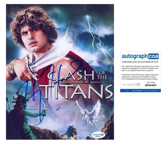 Harry Hamlin — Harry Hamlin "Clash of the Titans" AUTOGRAPH Signed 'Perseus' 8x10 Photo B ACOA