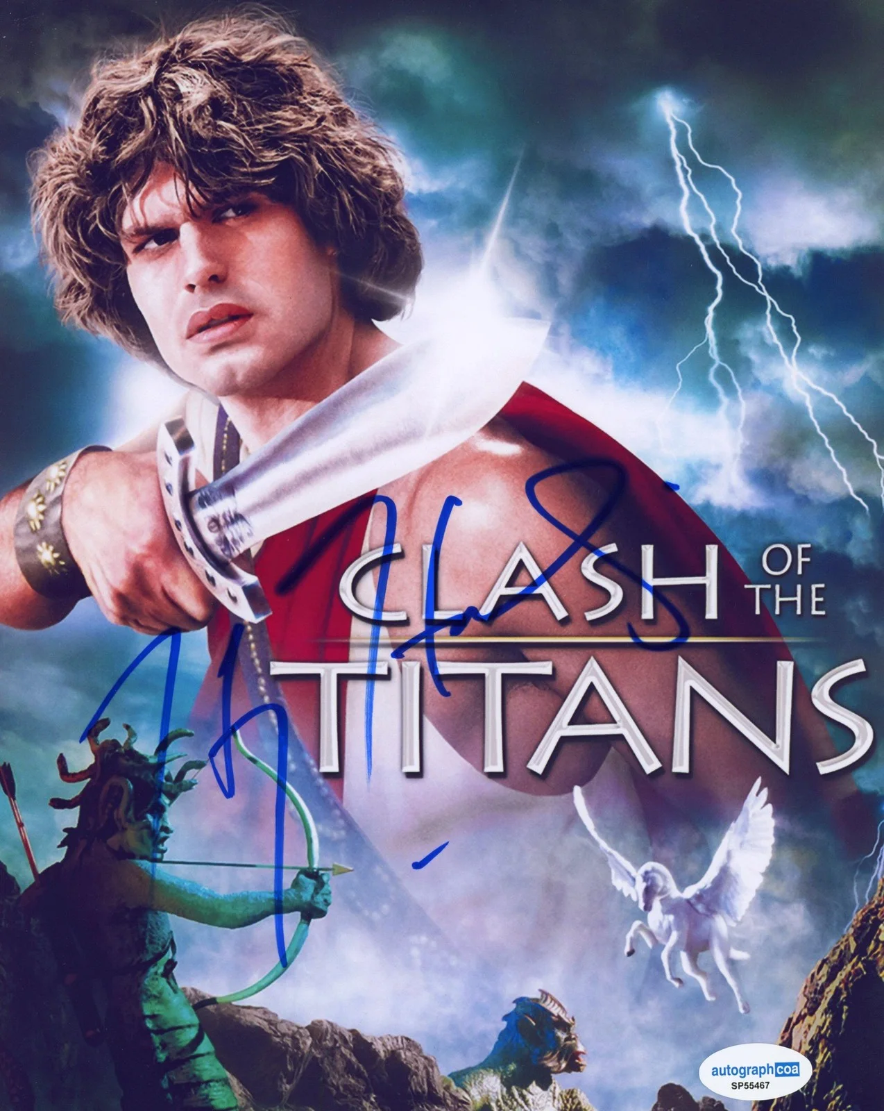 Harry Hamlin — Harry Hamlin "Clash of the Titans" AUTOGRAPH Signed 'Perseus' 8x10 Photo B ACOA, изображение 2