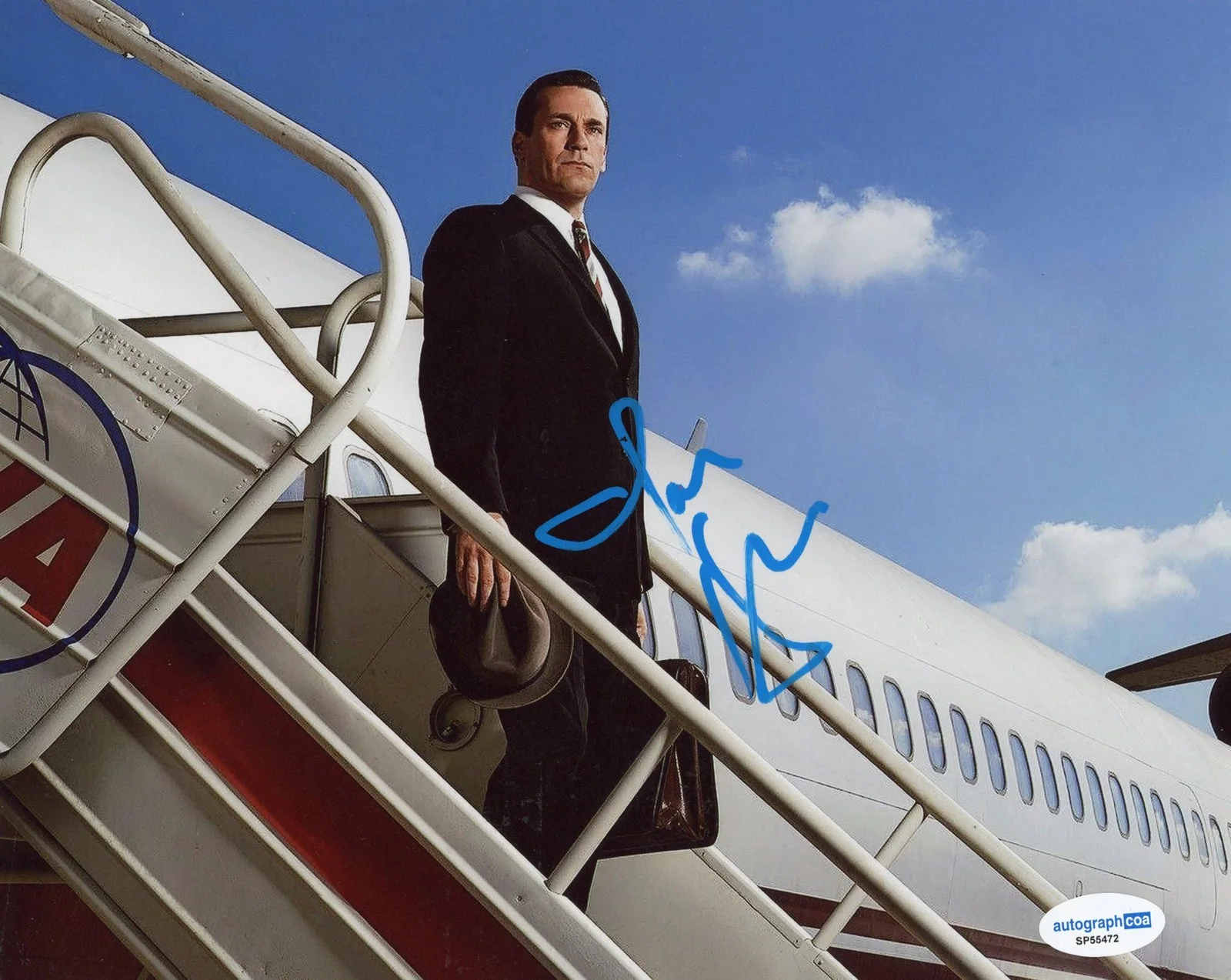 Jon Hamm — Jon Hamm "Mad Men" AUTOGRAPH Signed Autographed 'Don Draper' 8x10 Photo G ACOA, image 2