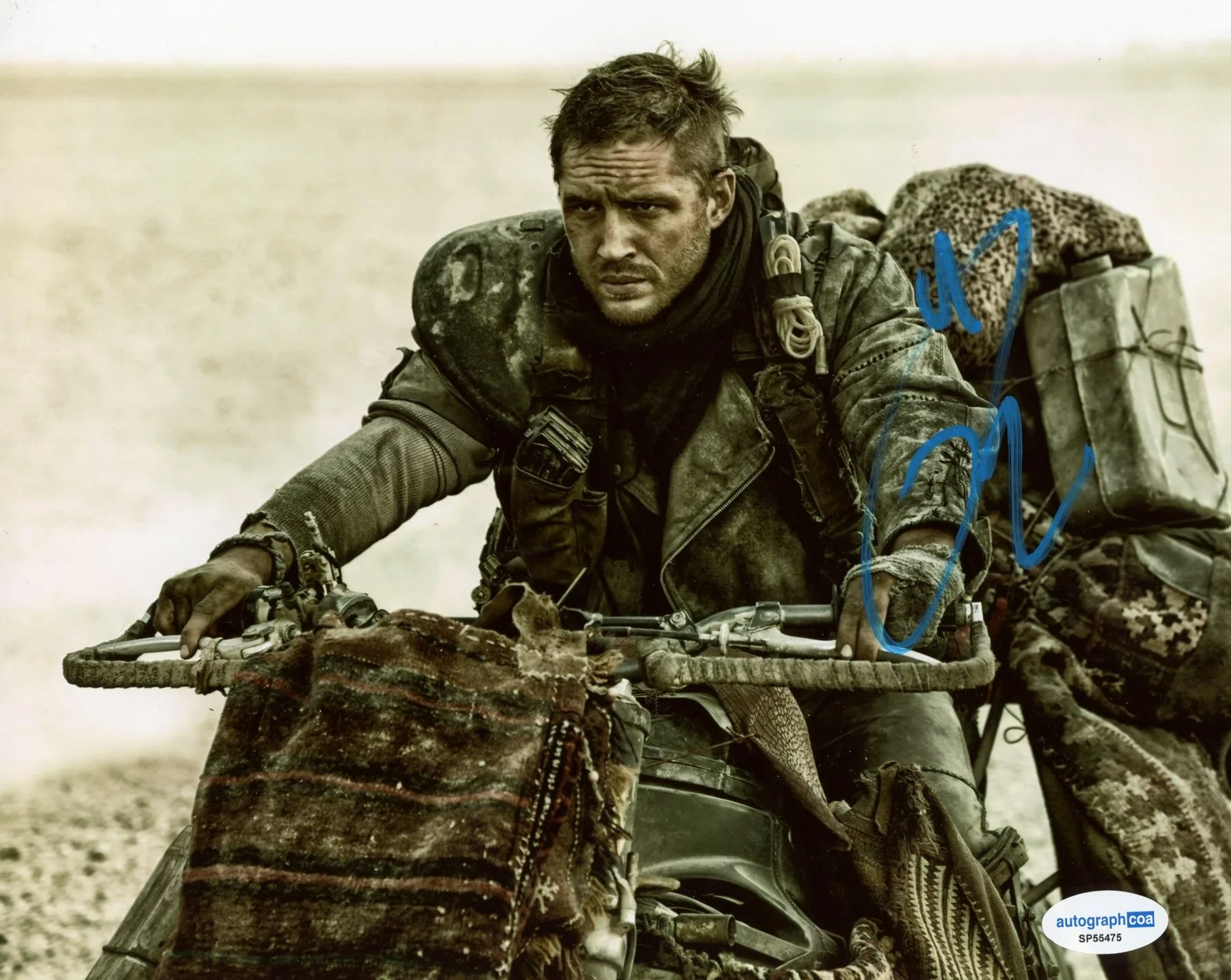 Tom Hardy — Tom Hardy "Mad Max: Fury Road" AUTOGRAPH Signed Max Rockatansky 8x10 Photo ACOA, image 2