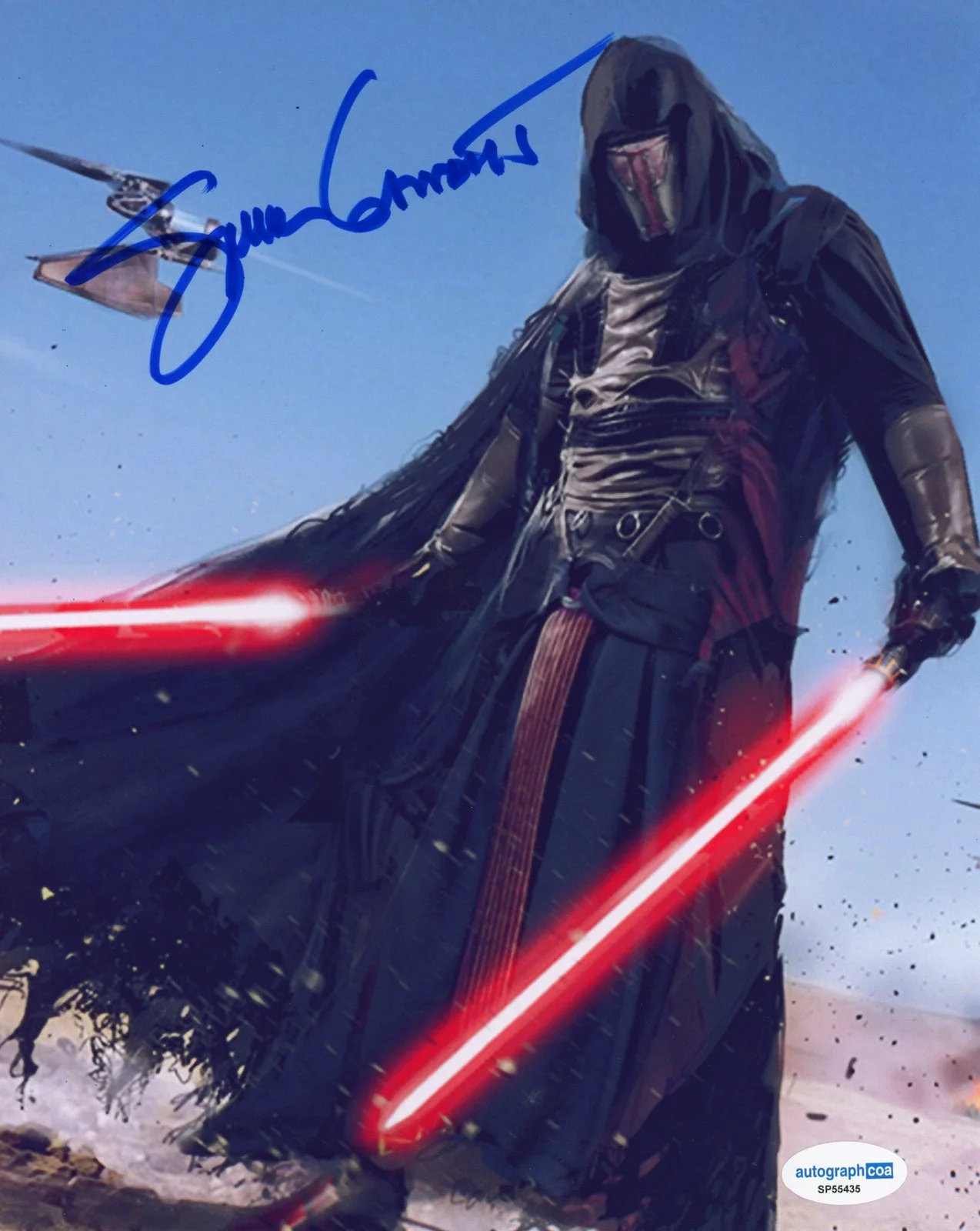 Spencer Garrett — Spencer Garrett "Star Wars: The Old Republic" SIGNED 'Darth Revan' 8x10 Photo, изображение 2