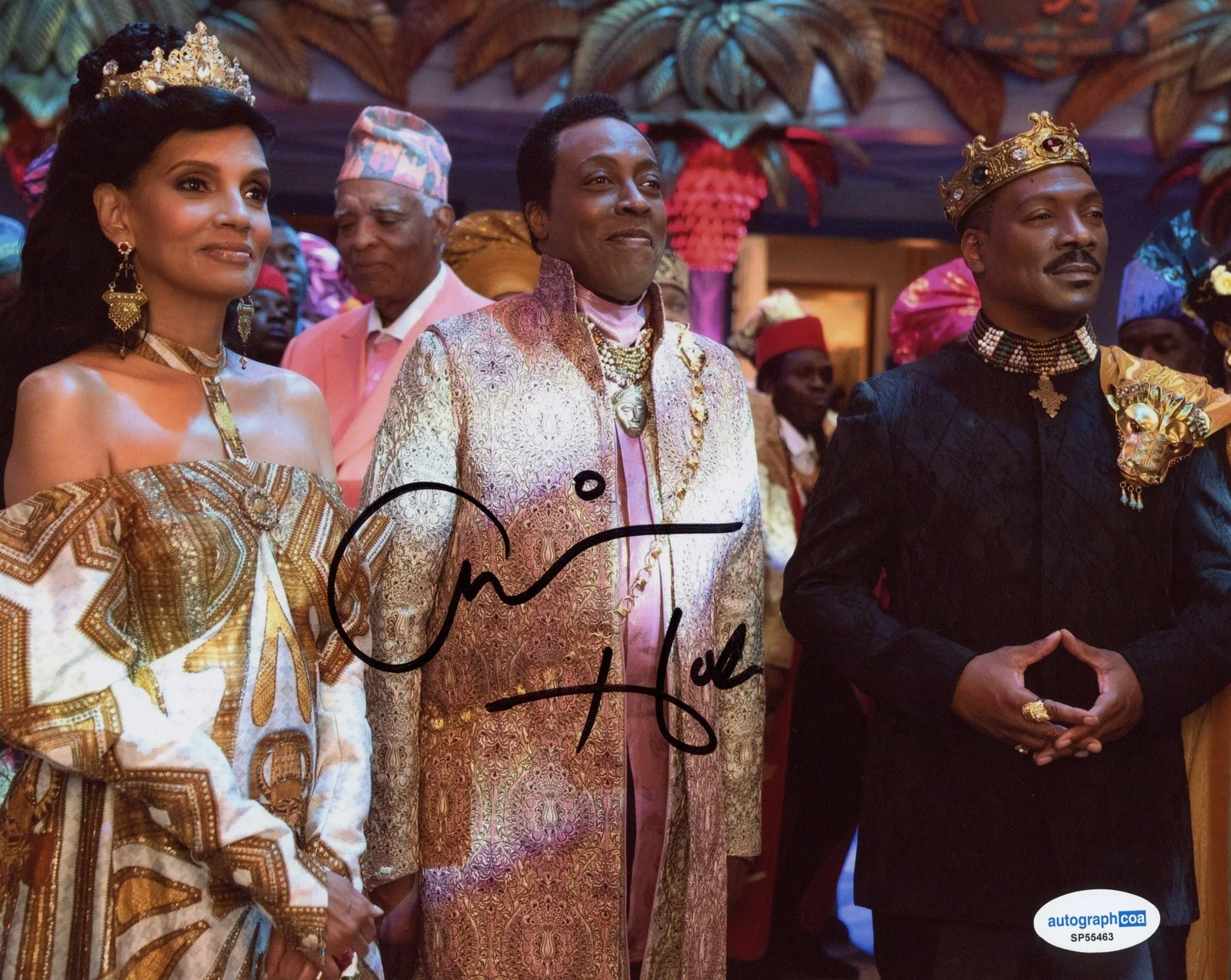 Arsenio Hall — Arsenio Hall "Coming 2 America" AUTOGRAPH Signed 'Semmi' 8x10 Photo ACOA, image 2