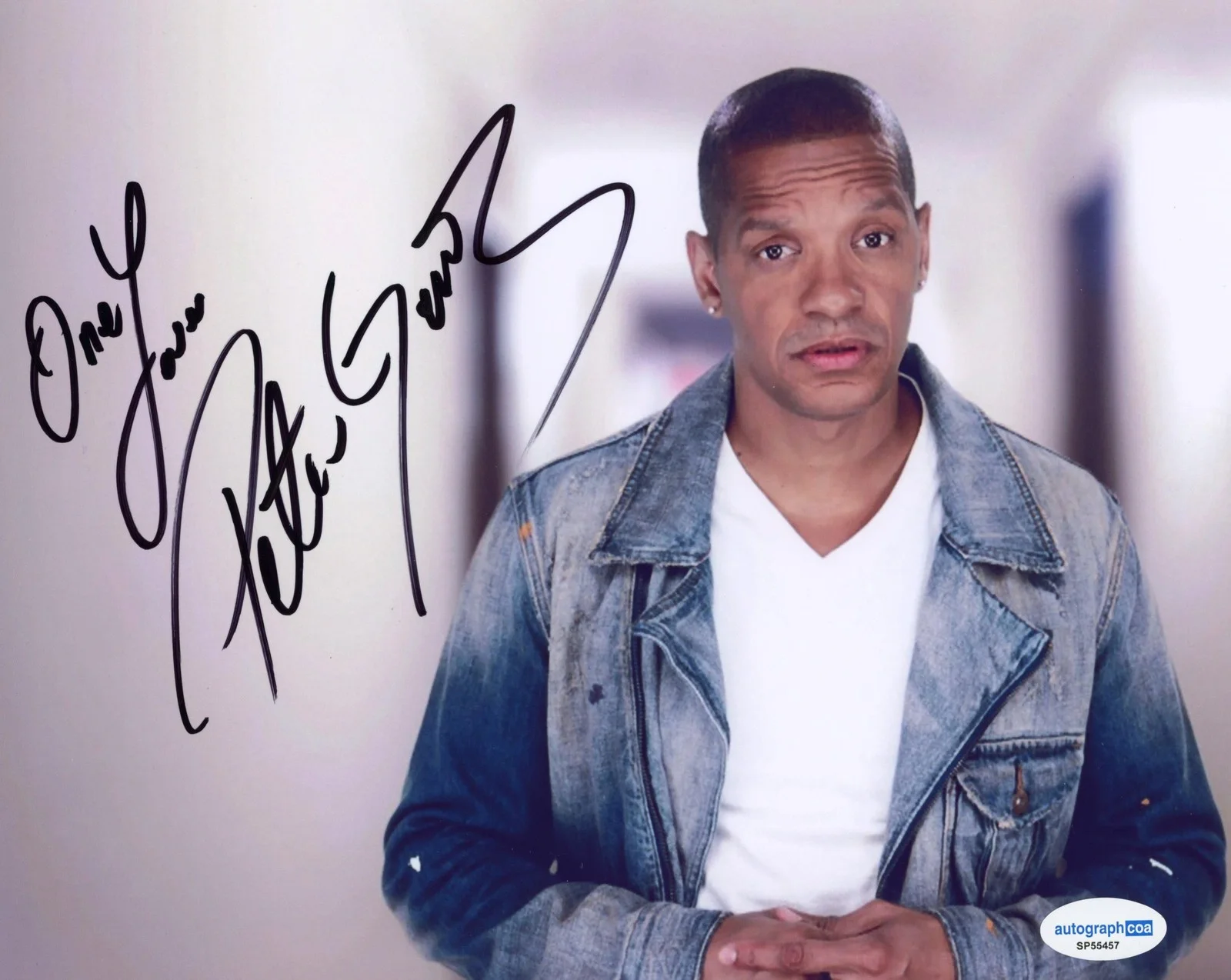 Peter Gunz — Peter Gunz "Deja Vu" Rapper AUTOGRAPH Signed Hip Hop 8x10 Photo B ACOA, image 2