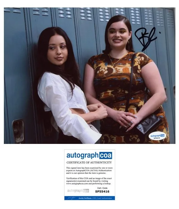 Barbie Ferreira — Barbie Ferreira "Euphoria" AUTOGRAPH Signed 'Kat Hernandez' 8x10 Photo E ACOA