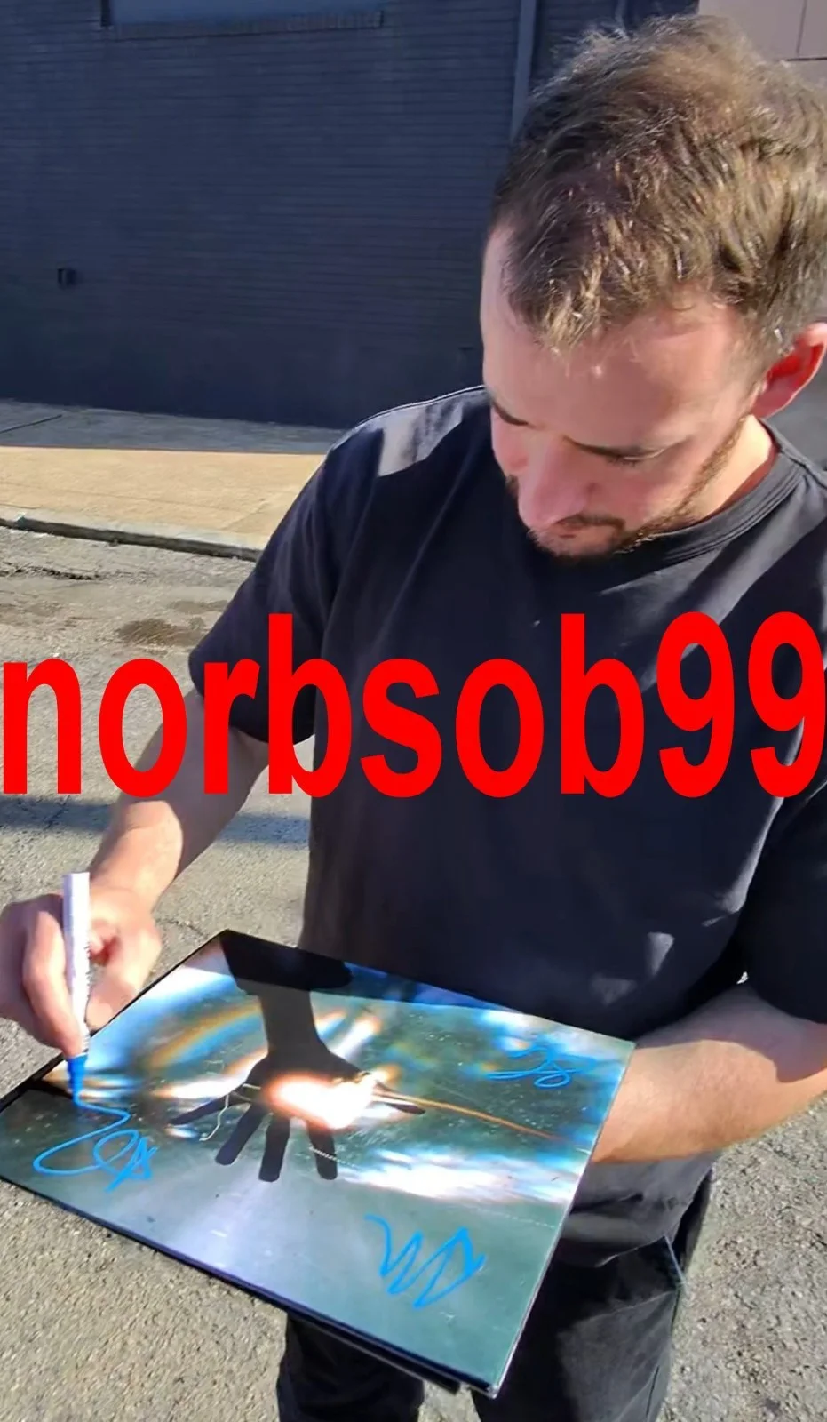 ARCHITECTS BAND SIGNED THE SKY THE EARTH & ALL BETWEEN VINYL ALBUM w/EXACT PROOF, image 5