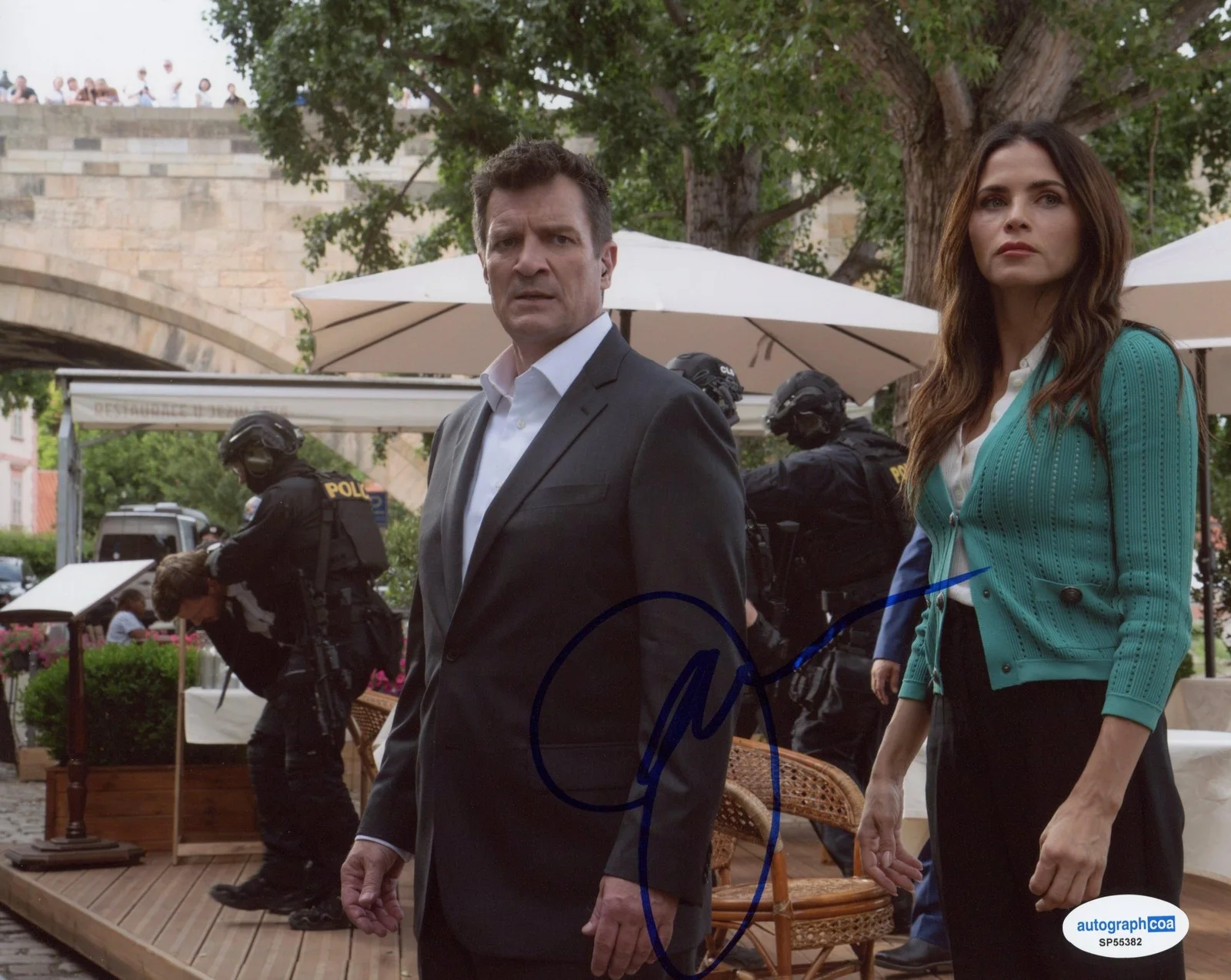 Jenna Dewan — Jenna Dewan "The Rookie" AUTOGRAPH Signed 'Bailey Nune' 8x10 Photo G ACOA, image 2