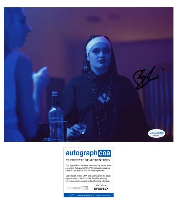 Barbie Ferreira — Barbie Ferreira "Euphoria" AUTOGRAPH Signed 'Kat Hernandez' 8x10 Photo C ACOA