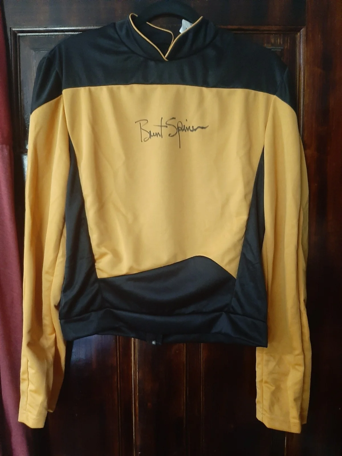 Brent Spiner — Brent Spiner DATA Autographed Uniform Costume Star Trek The Next Generation TNG, изображение 2