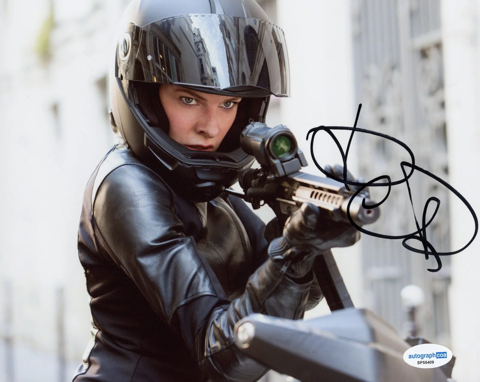 Rebecca Ferguson — Rebecca Ferguson "Mission: Impossible - Fallout" SIGNED 'Ilsa' 8x10 Photo ACOA, image 2