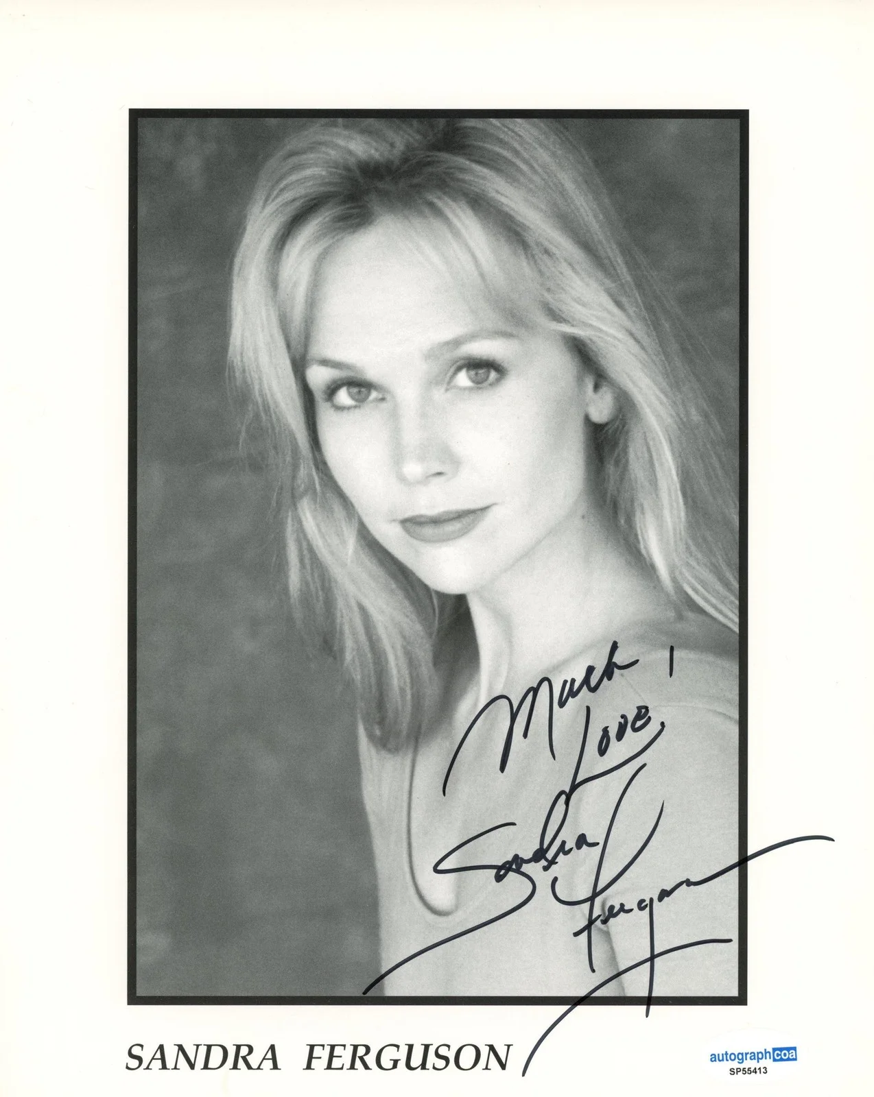 Sandra Ferguson — Sandra Ferguson "Another World" AUTOGRAPH Signed Autographed 8x10 Photo B ACOA, изображение 2