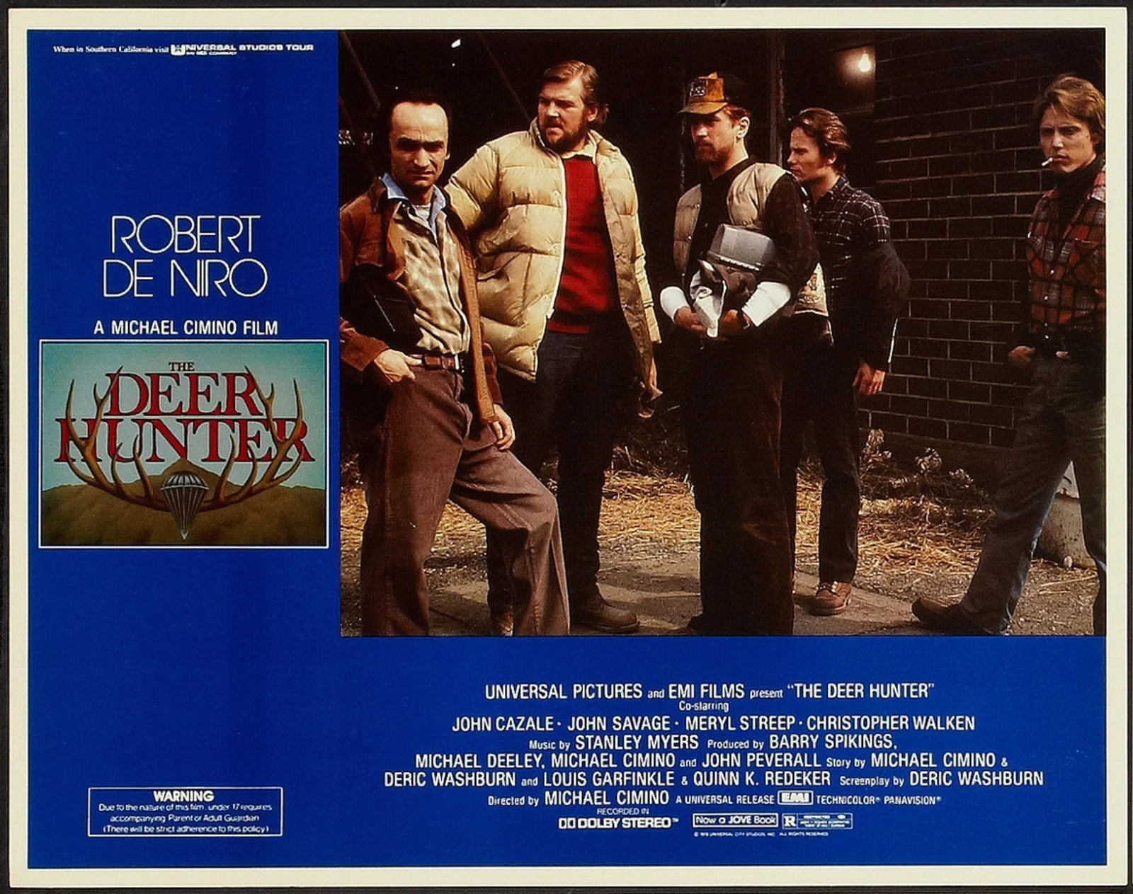 DEER HUNTER 1978 Robert De Niro, Christopher Walken, John Cazale 3 LOBBY CARDS, image 2