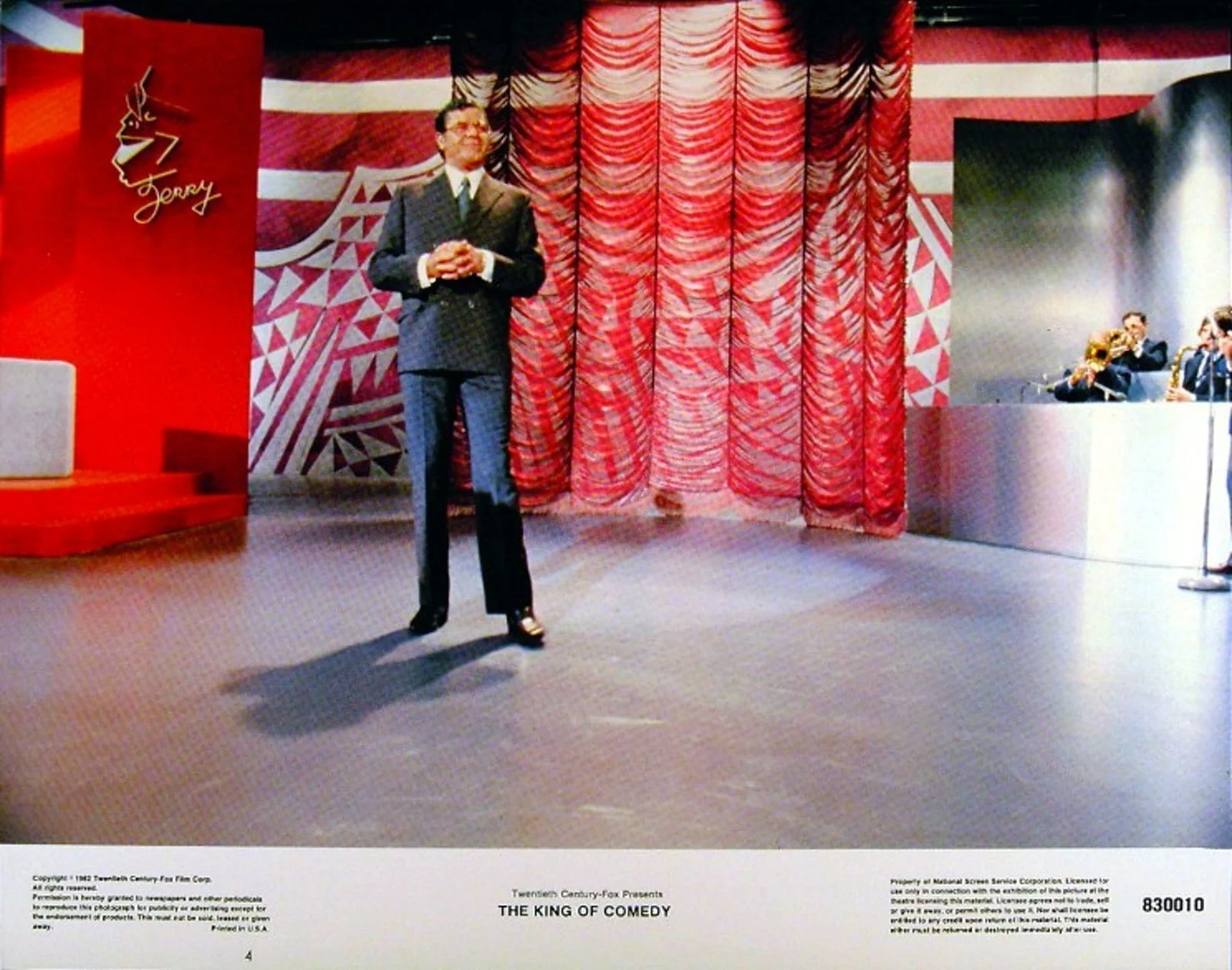 KING OF COMEDY 1983 Robert De Niro MARTIN SCORSESE 5 LOBBY CARDS, изображение 3