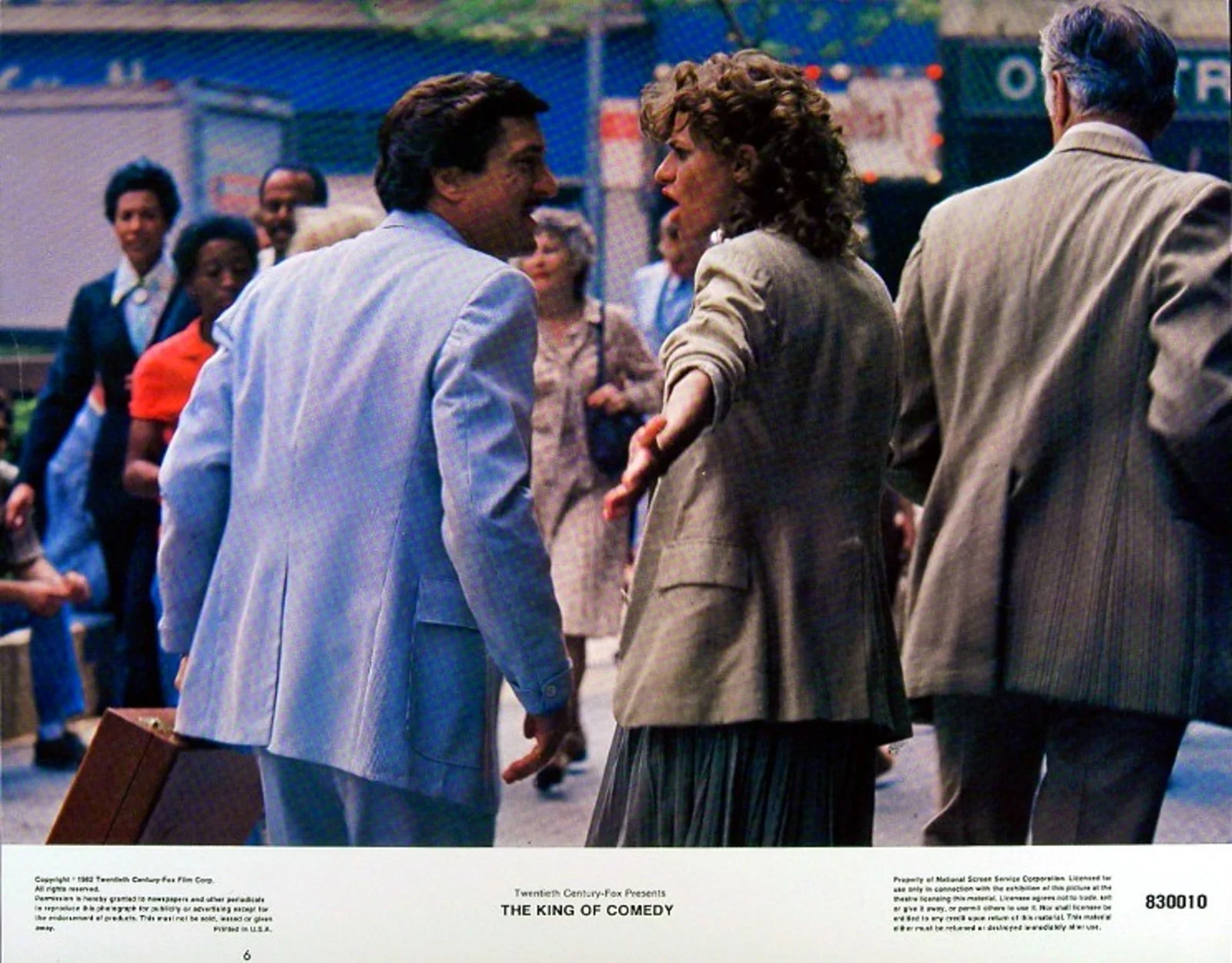 KING OF COMEDY 1983 Robert De Niro MARTIN SCORSESE 5 LOBBY CARDS, изображение 4