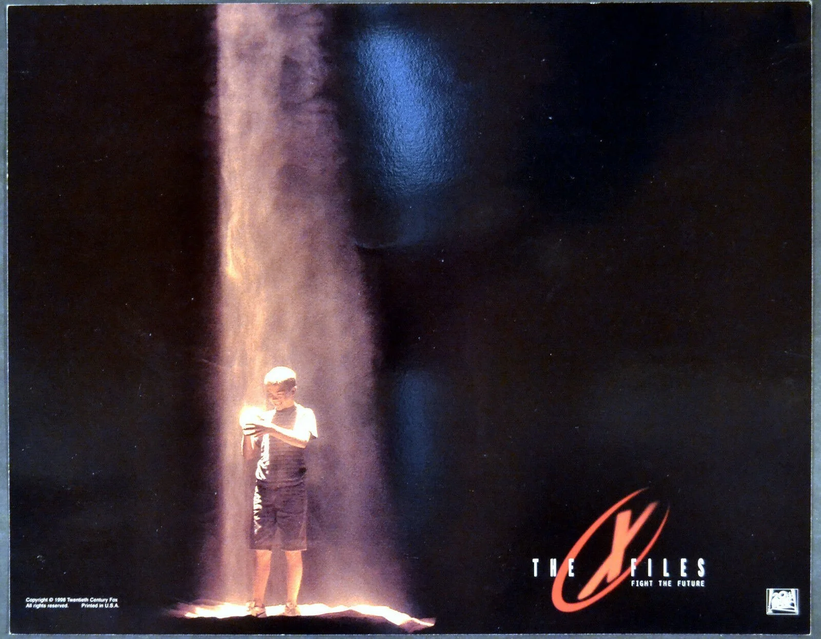 X FILES 1998 David Duchovny, Martin Landau, John Neville 5 LOBBY CARDS, изображение 4