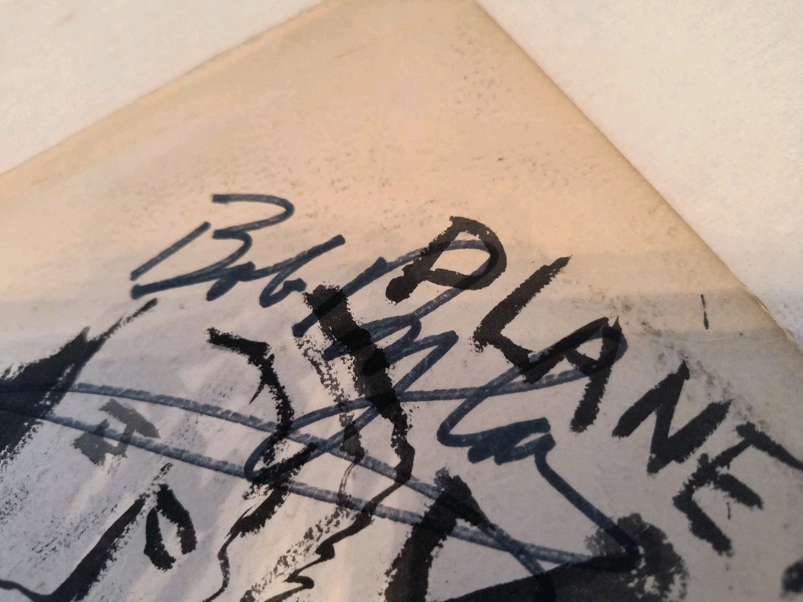BOB DYLAN Autograph Signed "Planet Wave's" Album STUNNING!, image 4